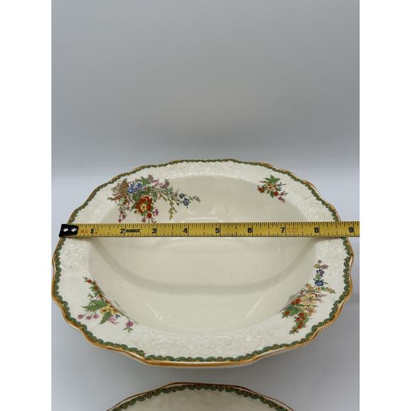 Vintage Myott Straffordshire Serving Bowl With Lid- Devon 8.7” Rare Find - Picture 6 of 8